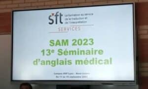 Séminaire d'anglais médical 2023